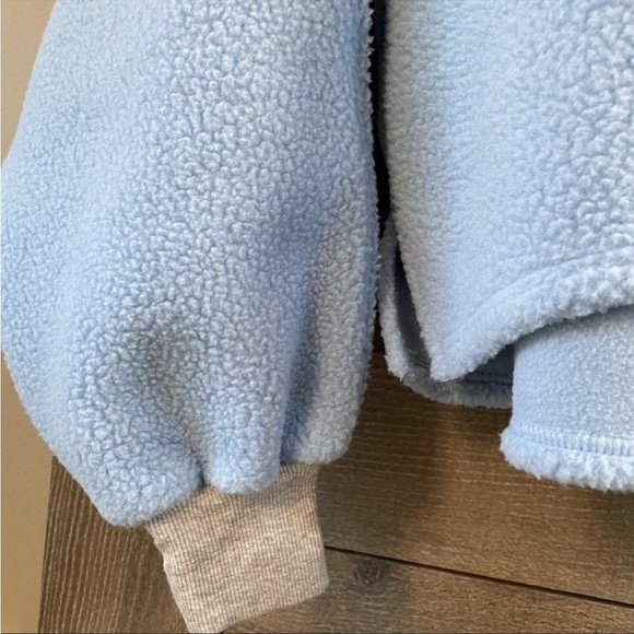 New ! Free People Elk Mountain Blue Pullover Sweater π©΅ Small - Picture 7 of 9